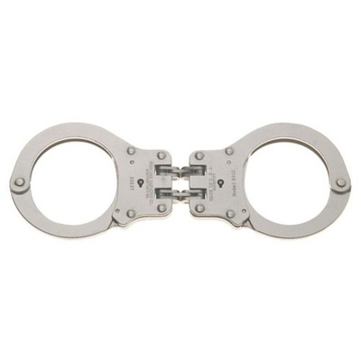 Peerless Handcuff Company 4801 Model 801C Hinged Nickel Finish