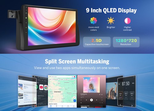 CAM+OBD+For BMW E46 1998-2006 Car Stereo Radio 8Core Android Auto 13 GPS CarPlay - Foto 12 di 24