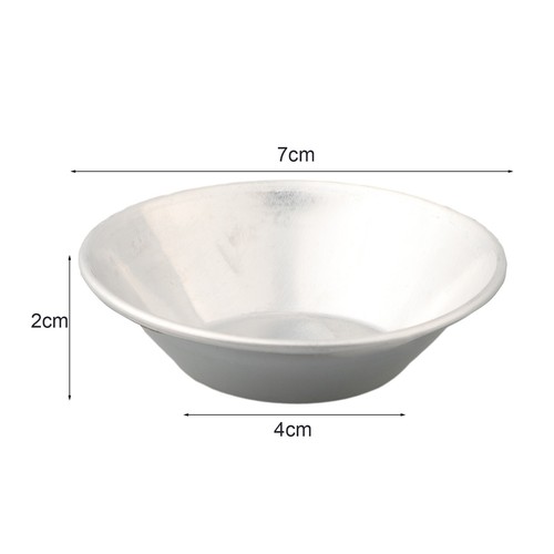 10 piezas moldes de aleación de aluminio para tarta de huevo dulces pastel hornear cocina herramientas para el hogar 7x4x2 cm - Imagen 2 de 22