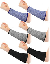 3 Pairs Arm Protectors for Thin Skin and Bruising Cut Resistant Forearm Sleeve