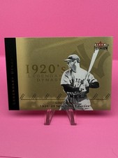 2002 Fleer Premium Legendary Dynasties Lou Gehrig #3 LD Gold /300