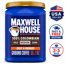 Maxwell House 100% Colombian Ground Coffee, 3...