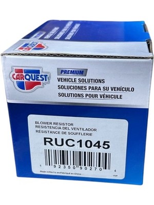 New Carquest HVAC Blower Motor Resistor RUC1045  Fast Shipping 