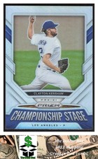 2021 Panini Prizm Championship Stage Silver Prizm #CS2 Clayton Kershaw Dodgers