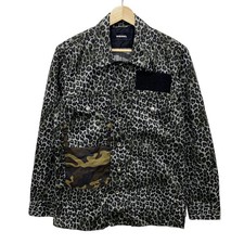 Auth DIESEL - Light gray Khaki Multi Men's Lightweight Jacket