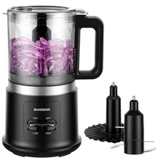 Food Chopper, 4 Cup Mini and Fast Food Processor, Electric Meat Grinder with ...