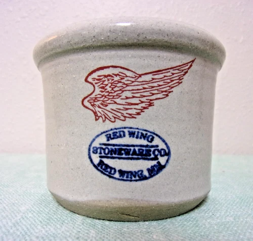 Red Wing Stoneware  2 3/8" Miniature Crock