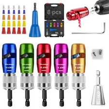6 in 1 Wire Stripping for Drill, US Regulations Wire Stripper Tool and Wire N...