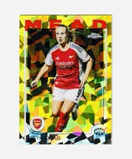 Beth Mead Chrome UCL 2024/25 Yellow Sapphire /75