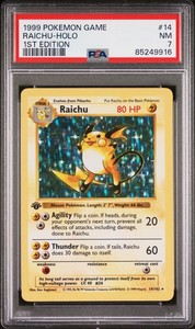 1st Edition Shadowless Raichu | eBay