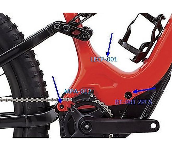 КОМПЛЕКТ BLT MY18 LEVO FSR GEN1 КАРБО РАМА КОМПЛЕКТ БОЛТОВ КРЕПЛЕНИЯ ДВИГАТЕЛЯ 5990₽