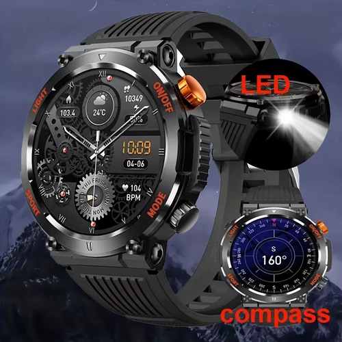 2023 New Men'S Smart Watch 360 * 360 HD Touch Screen Sports Waterproof Smartwatc - Picture 2 of 16