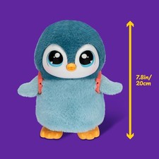 Walking Penguin My Pet Waddles, Interactive Plush Penguin with 25 Sounds and De