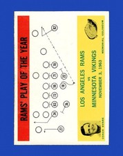 1964 Philadelphia Set-Break # 98 Los Angeles Rams Play NM-MT OR BETTER *GMCARDS*