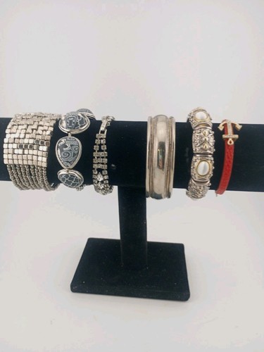 Vintage Armbänder Konvolut 8 Armbänder UNGETESTET - Bild 1 von 12