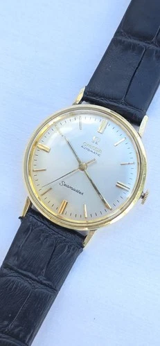 Vintage Omega Seamaster Automatic LL6287 Cal 550 Men's 34mm 14k GF Watch