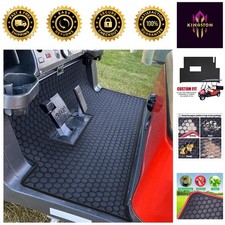Full Coverage Rubber Floor Liner for Club Car Precedent  Tempo Models 2004-Up