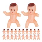 120pcs kleine Plastik -Babyparty -Dekorationen Mini -Baby -Figuren winzig