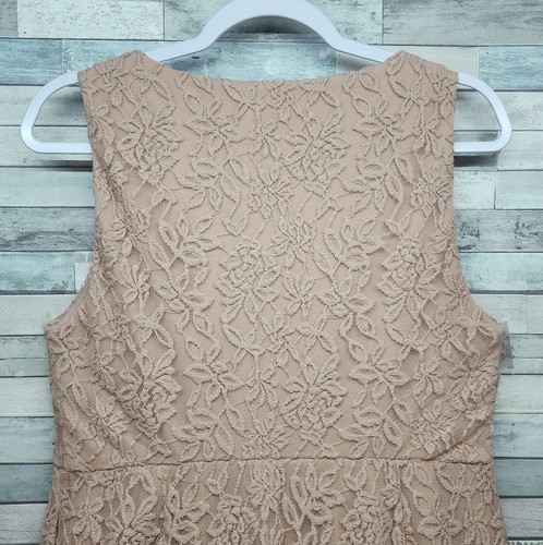 Torrid Dress Size 00 Lace Midi Dress Pale Pink New With Tags Lined Size 10 M/L  - Picture 11 of 14