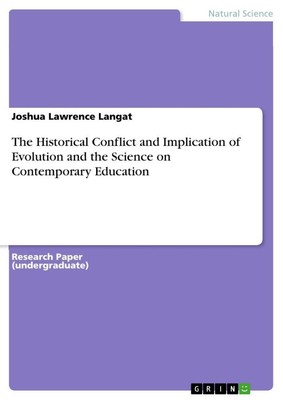 The Historical Conflict and Implication of Evolution and the Science on Contempo