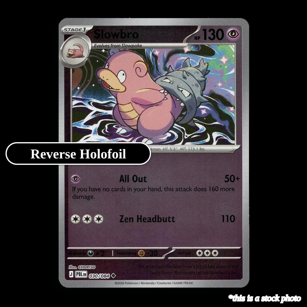 Slowbro PBL 030/084 Pokémon Uncommon NM
