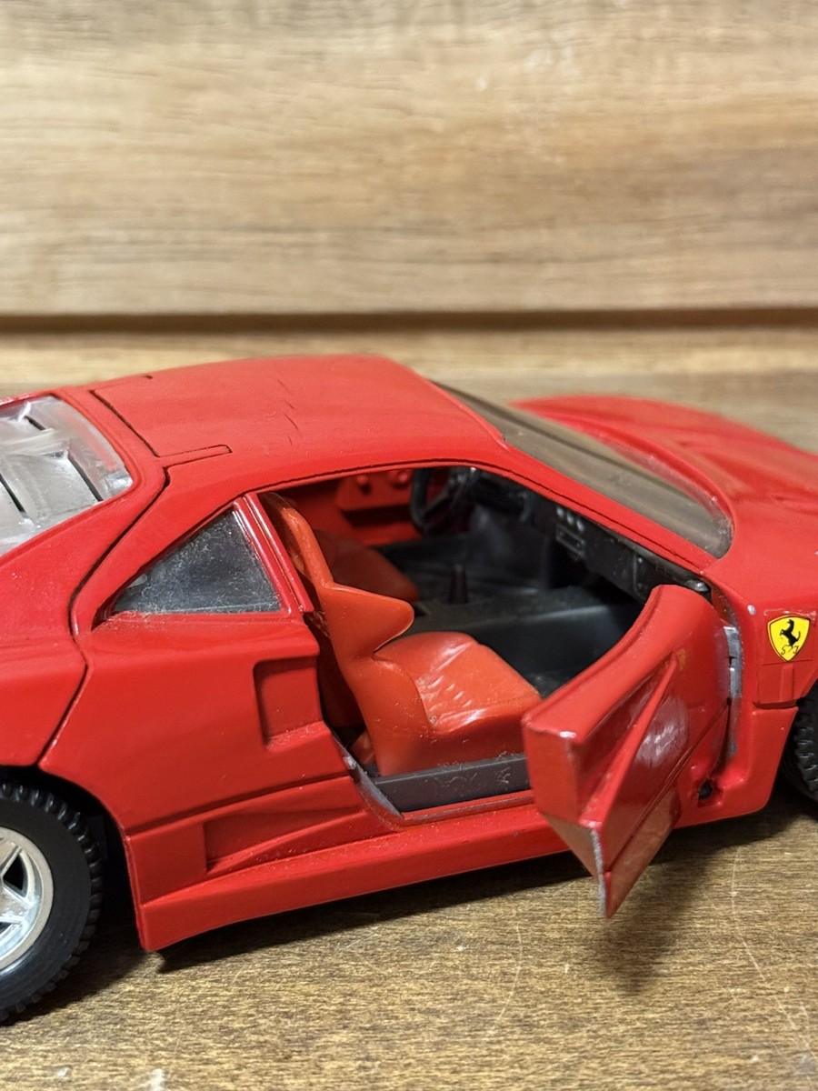 Tonka Polistil Ferrari F40 Red Diecast Model Car - Made in Italy