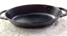 The Pioneer Woman Oval Cast Iron Baking Dish With Handles*Durable Cookware*Black