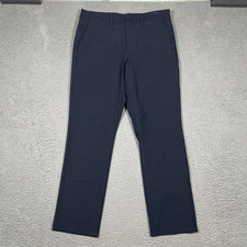 NWT J. Crew Men 32x30 Blue 770 Straight Fit Tech Pant Stone Pockets Stretch $118