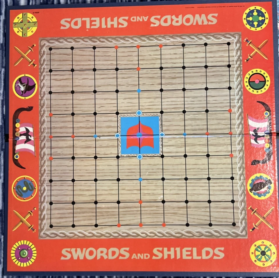 Swords And Shields Milton Bradley Game Number 4006 Vintage 1970 Complete - Image 4 of 4