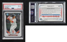 2014 Bowman Prospects Chrome Mookie Betts #BCP109 PSA 8 Rookie RC