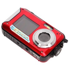 Hot Full HD 2.7K 48MP 10ft Underwater Digital Camera 16X Digital Zoom Front Rear