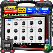 2026 Autel Maxicom Mk900 As Mk900bt Auto Car All System Diagnostic Scanner Tool