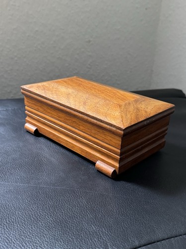 Mahagoni Holz Schatulle antik - Bild 6 von 8