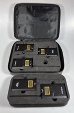 Comica WM100  WM100 Plus Wireless Mic Lot 3 TX 2 RX Units Only Tested