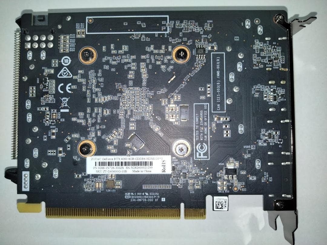 ZOTAC GAMING GeForce RTX 4060 SOLO 8GB GDDR6 | eBay
