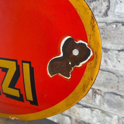 MOTO GUZZI Enamel Sign 24.8x11.4" (63x29cm) Rare Vintage Motorcycle Unique Decor - Picture 6 of 16