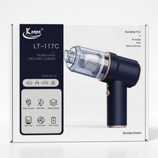 9000Pa Handheld Car Vacuum Cleaner - 120W Portable Wireless Air Duster 2-in-1