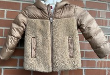 Moncler Kids Unisex Amin Hooded Down Jacket Taupe Sz 3T
