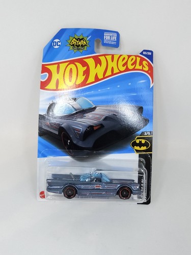 Hot Wheels Premium Pop Culture Mattel Movie Batman Forever Batmobile Metal/Metal - Picture 17 of 23