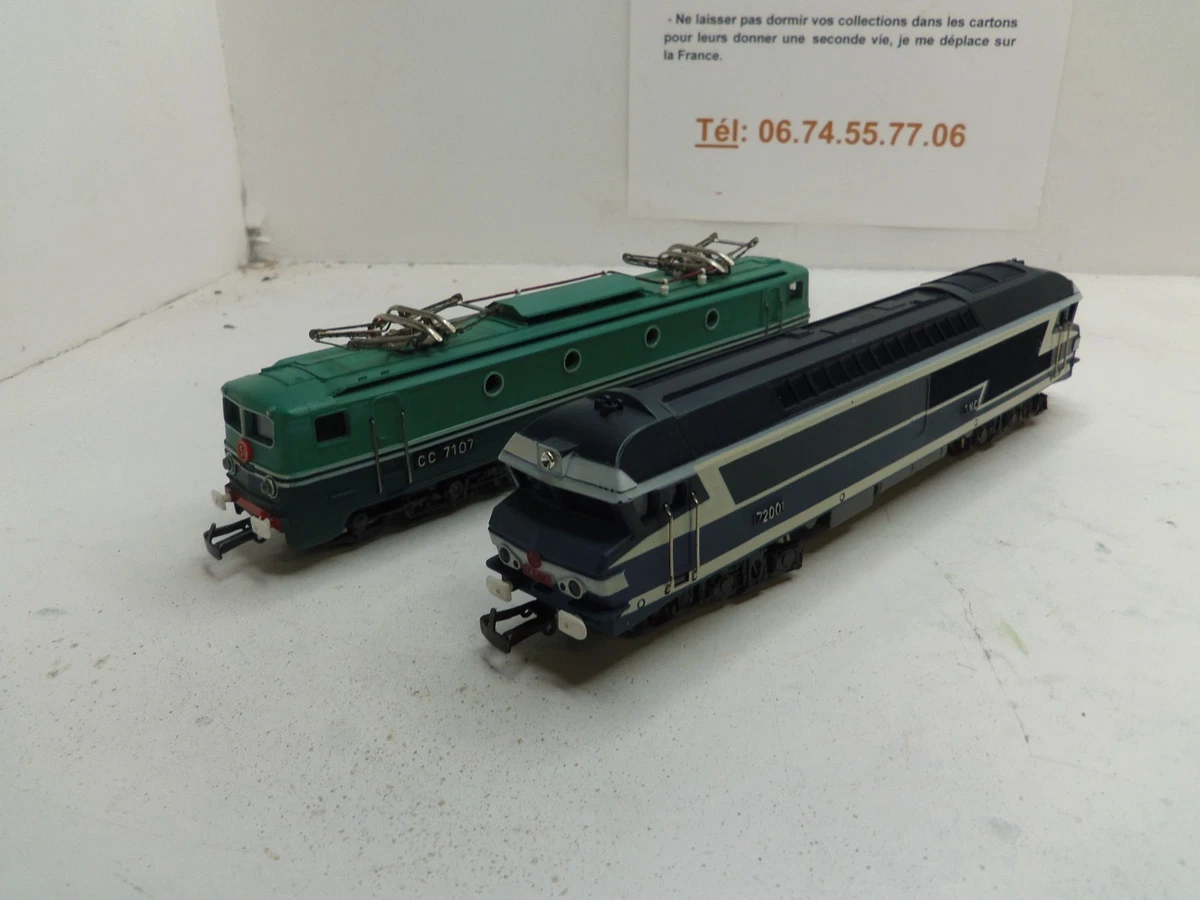 electric locomotive CC 7107 SNCF ref. 8540 - Jouef
