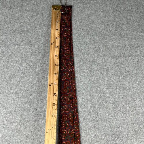 Coach Neck Tie Silk Colorful Paisley Made In Italy - Picture 5 of 7
