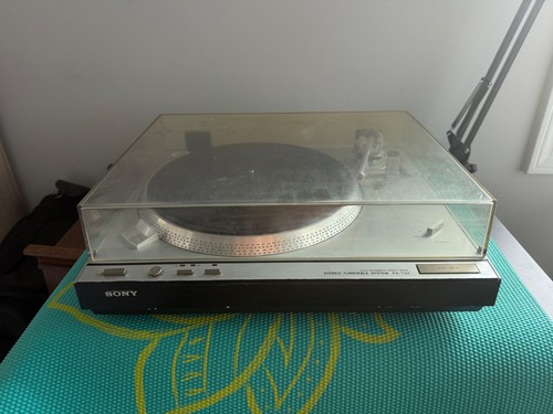 Sony PS-T33 Stereo Turntable Record Player - No Headshell or Cartridge - Working - Picture 16 of 22