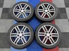 REFURBISHED 17" VW CADDY SPORTLINE 2K ALOYS WHEELS 5X112 GOLF PASSAT CADDY VAG
