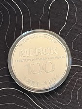 Silver Round, 1 troy OZ 0.999 fine silver, MERK commerative coin 41.00 per troy oz