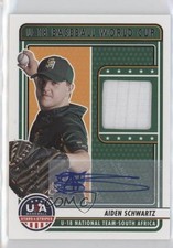 2023 USA Baseball Stars & Stripes Signatures 53/72 Aiden Schwartz Auto tj1