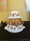 PYREX - Set of 3 Nesting Early American Cinderella Mixing Bowls