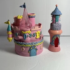 Trendmasters Starcastle Jewelry Castle 1995 Polly Pocket Style INCOMPLETE Set