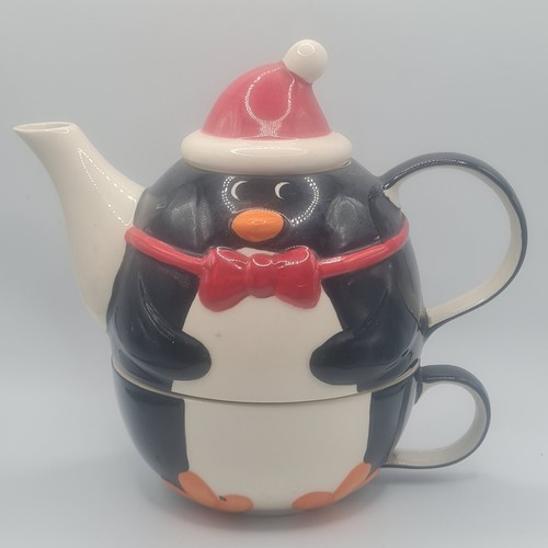 Teekanne Set für eine Pinguin Tasse, Kanne, 😀