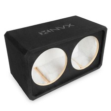 NVX NE122S Dual 12" Sealed 3/4" MDF Subwoofer Enclosure