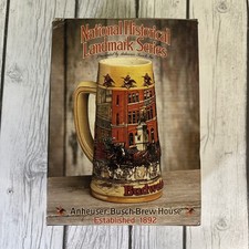 Budweiser National Historical Landmark Series "Brew House EST. 1892” Beer Stein